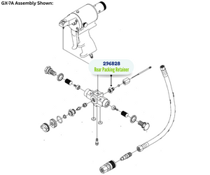 REAR PACKING RETAINER KIT (296828)
