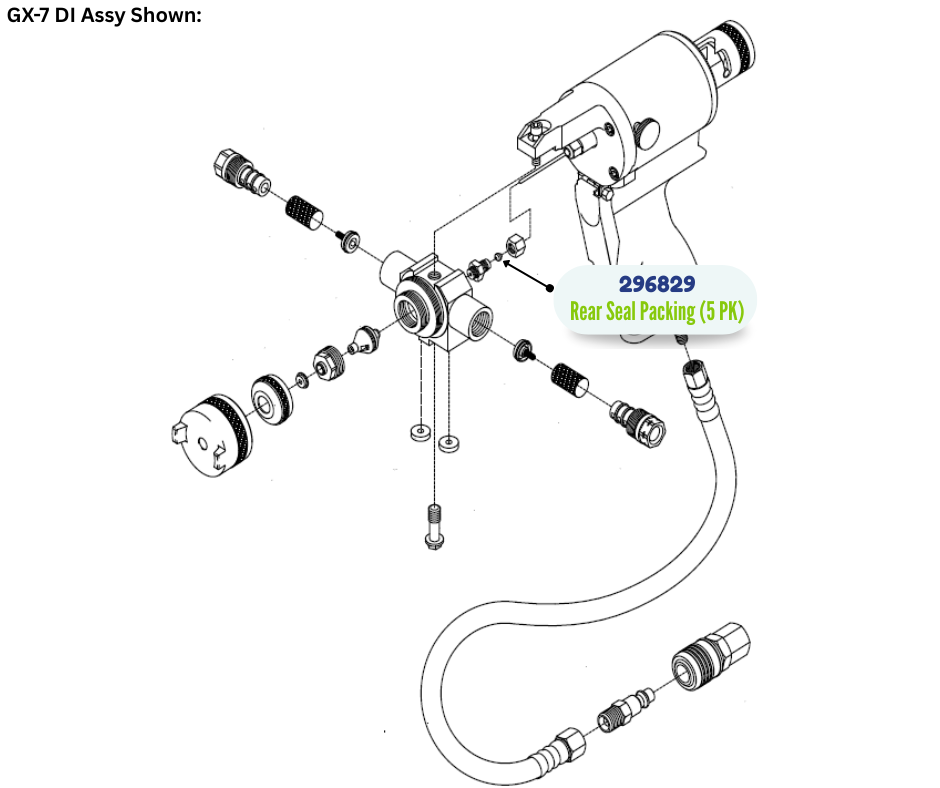 5PK SEAL REAR PACKING KIT (296829)