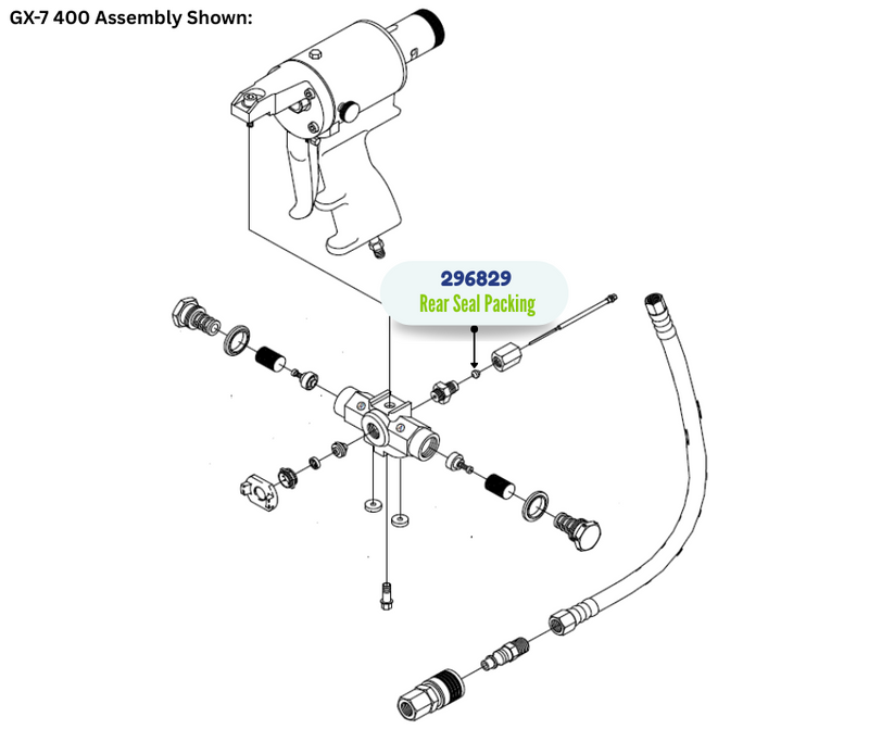 5PK SEAL REAR PACKING KIT (296829)