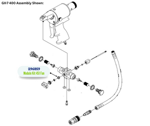 GRACO #451 MODULE FAN KIT (296859)