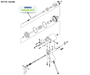 125 VALVIN ROD KIT (296863)
