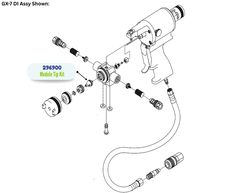 GRACO #2 PORTED MODULE KIT (296900)
