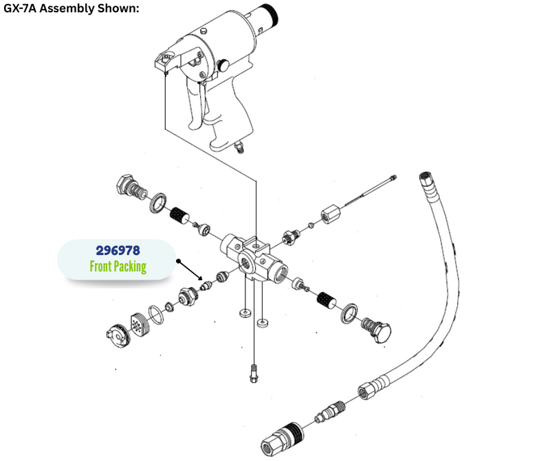 5 PK FRONT PACKING KIT (296978)