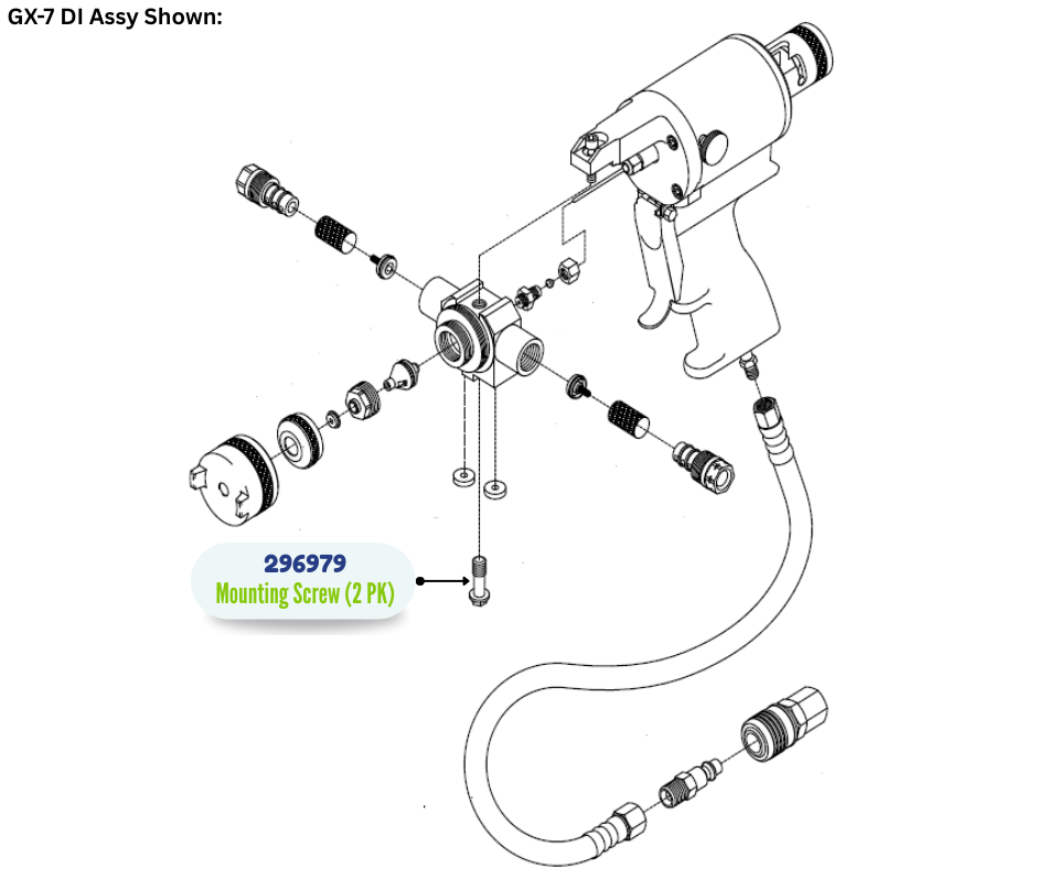 COUPLING BLOCK SCREW KIT (296979)