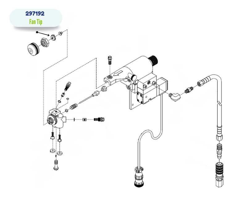 GRACO 201 FAN GX-7 TIP (297192)