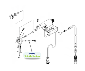 GRACO 100 MESH GUN BLOCK SCREEN (297193)