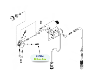 GRACO ISO SCREEN SCREW (297686)