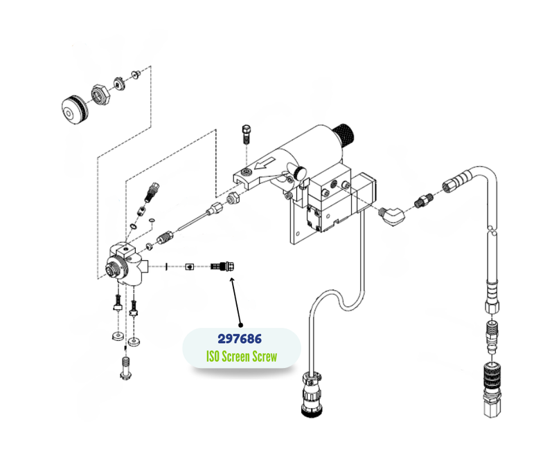 GRACO ISO SCREEN SCREW (297686)