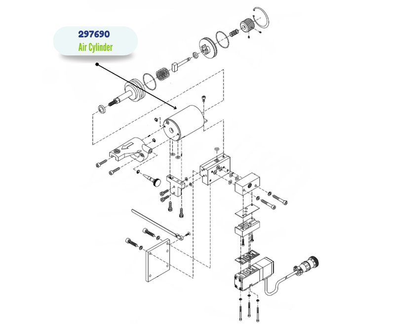 GRACO AIR CYLINDER (297690)