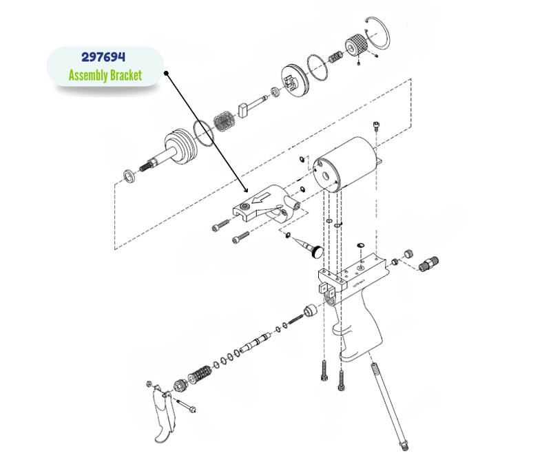 GRACO ASSY BRACKET (297694)