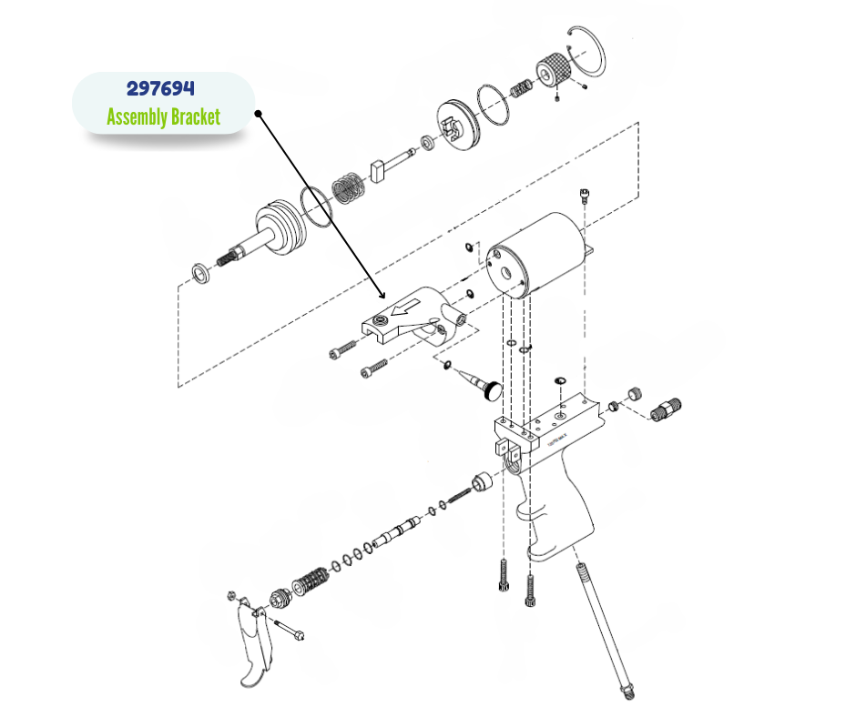 GRACO ASSY BRACKET (297694)