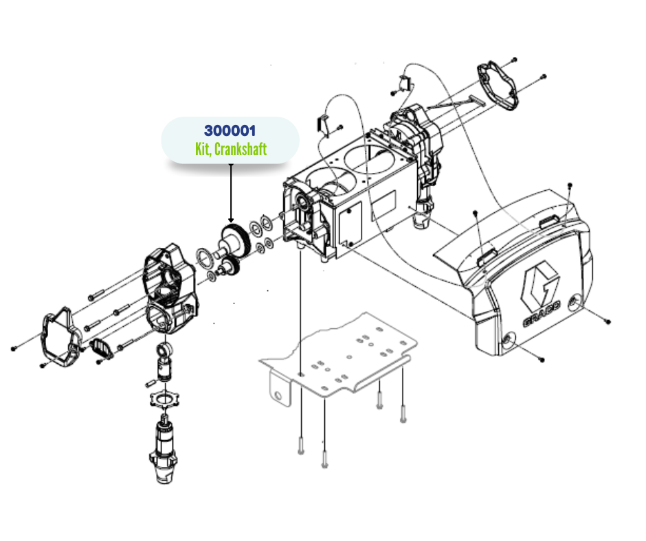 CRANKSHAFT REPAIR KIT (300001)