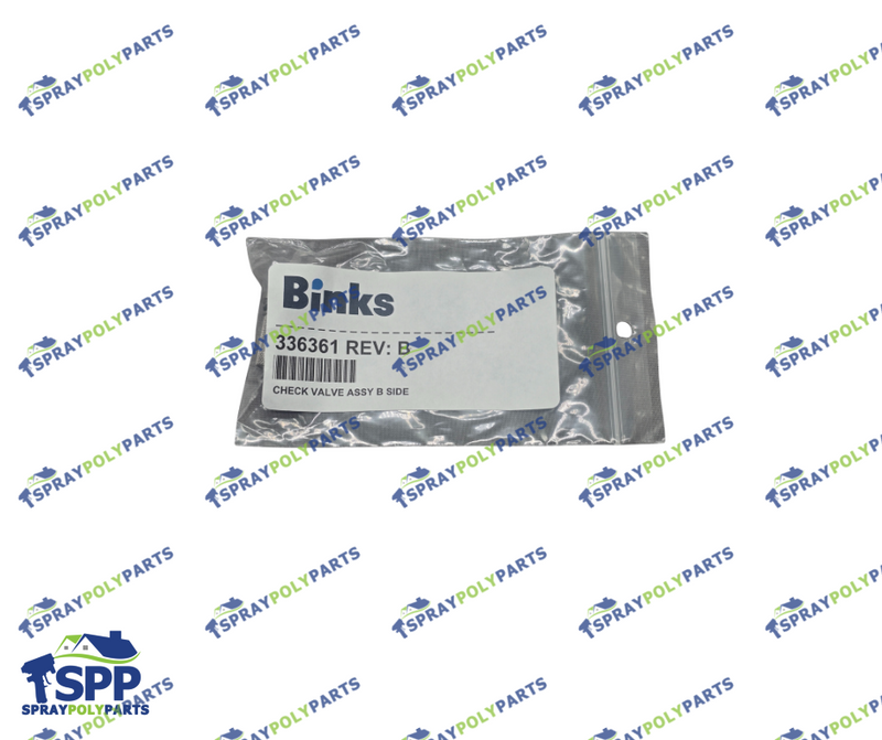 BINKS CHECK VALVE B SIDE (336361)