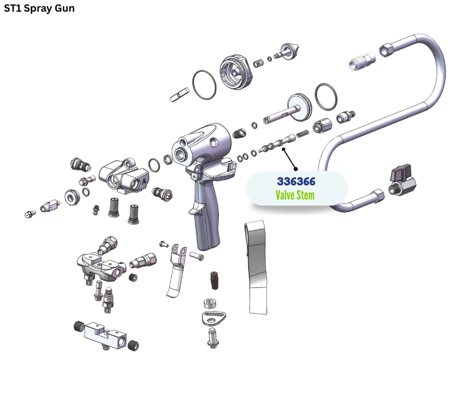 BINKS VALVE STEM (336366)