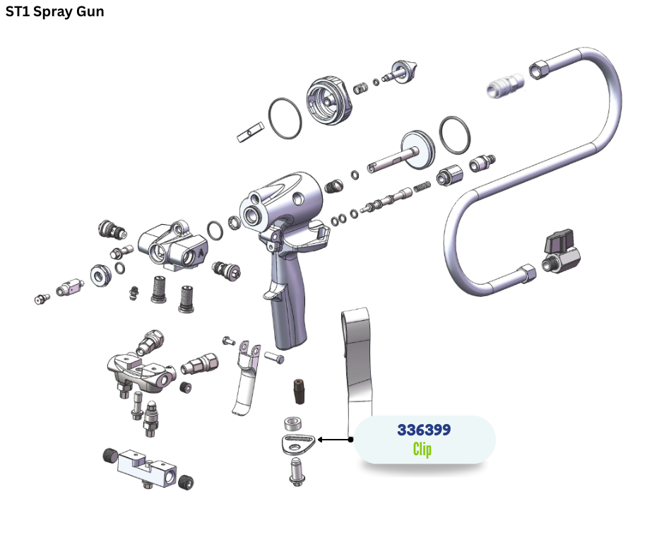 BINKS GUN CLIP (336399)