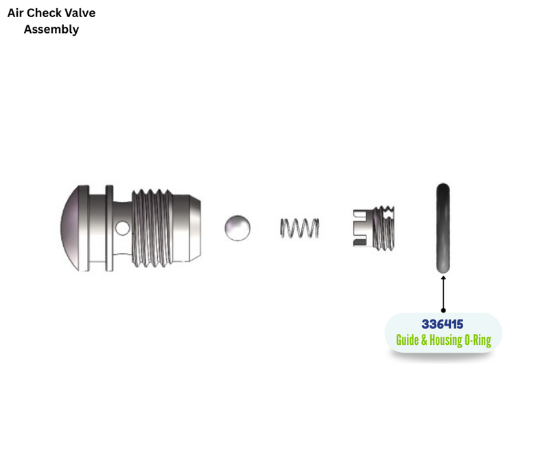 BINKS ORING SIDE SEAL/CHECK VALVE (10 PK) (336415)