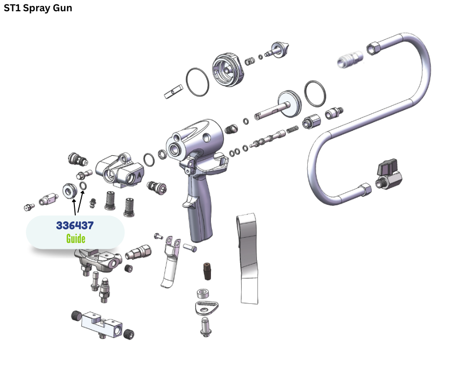 BINKS GUIDE ASSY (336437)