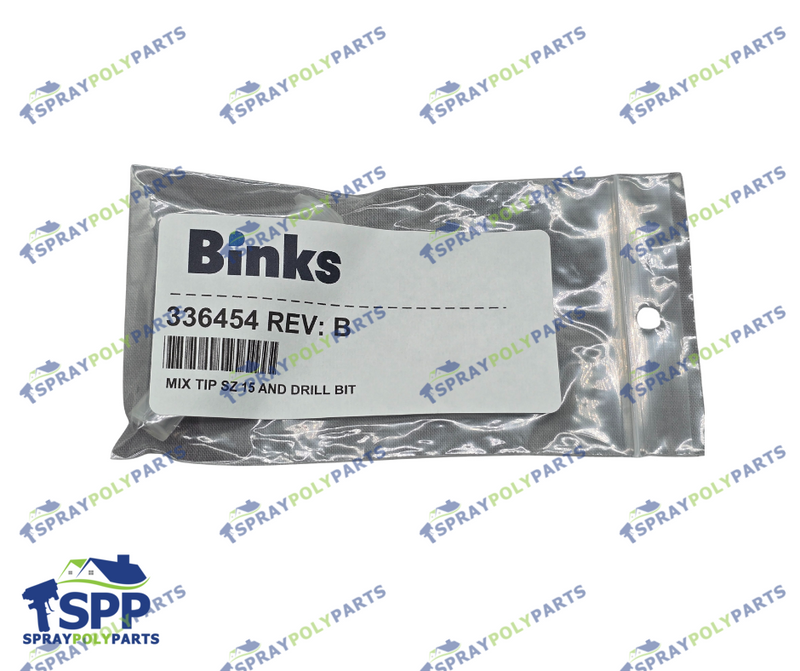 BINKS MIX TIP KIT SZ 15 (336454)