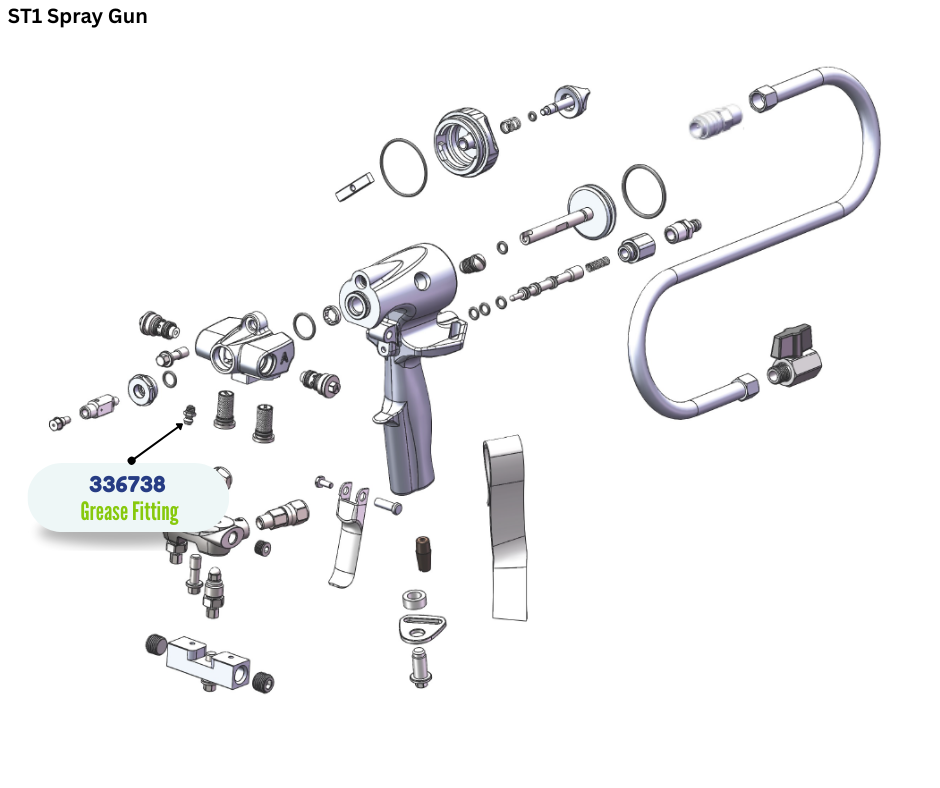 BINKS GREASE FITTING (336738)