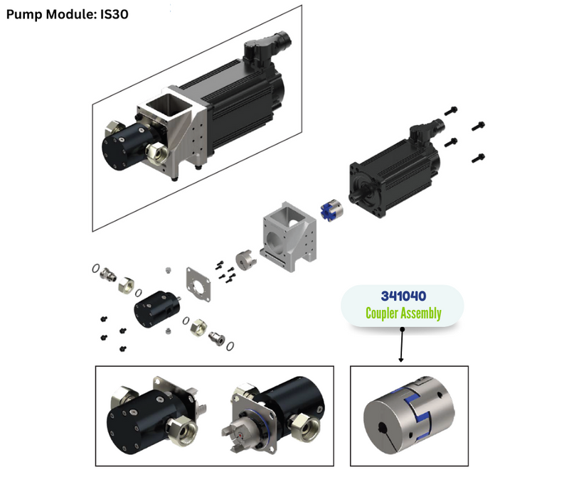 BINKS COUPLER ASSEMBLY (341040)