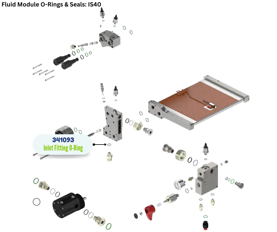 BINKS INLET FITTING ORING (341093)
