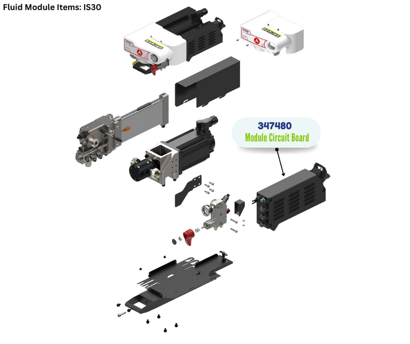 BINKS PUMP I/O MODULECIRCUIT BOARD (347480)