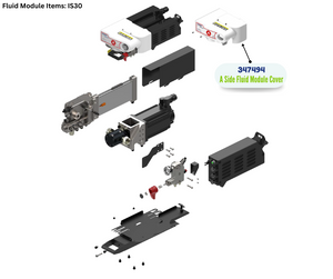 BINKS A SIDE FLUID MODULE COVER (347494)