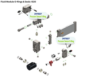 BINKS PRESSURE SENSOR ORING (4PK) (347507)