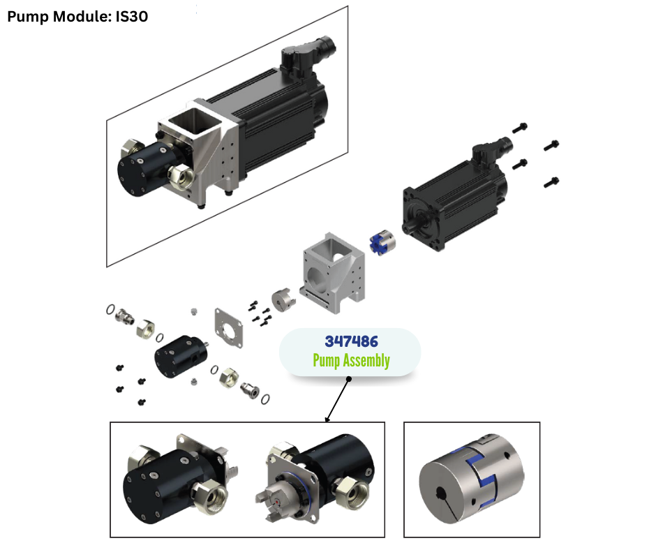 BINKS PUMP ASSEMBLY (347486)