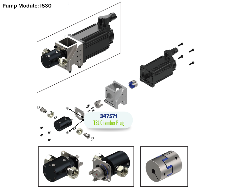 BINKS LOWER OR UPPER TSL CHAMBER PLUG (347571)