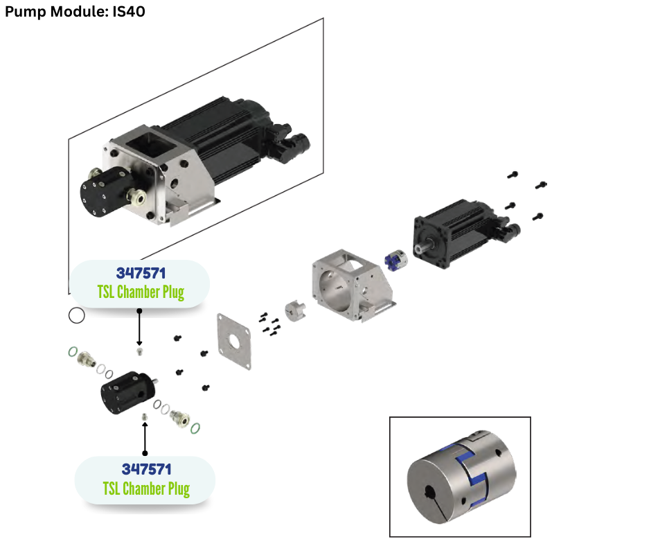 BINKS LOWER OR UPPER TSL CHAMBER PLUG (347571)