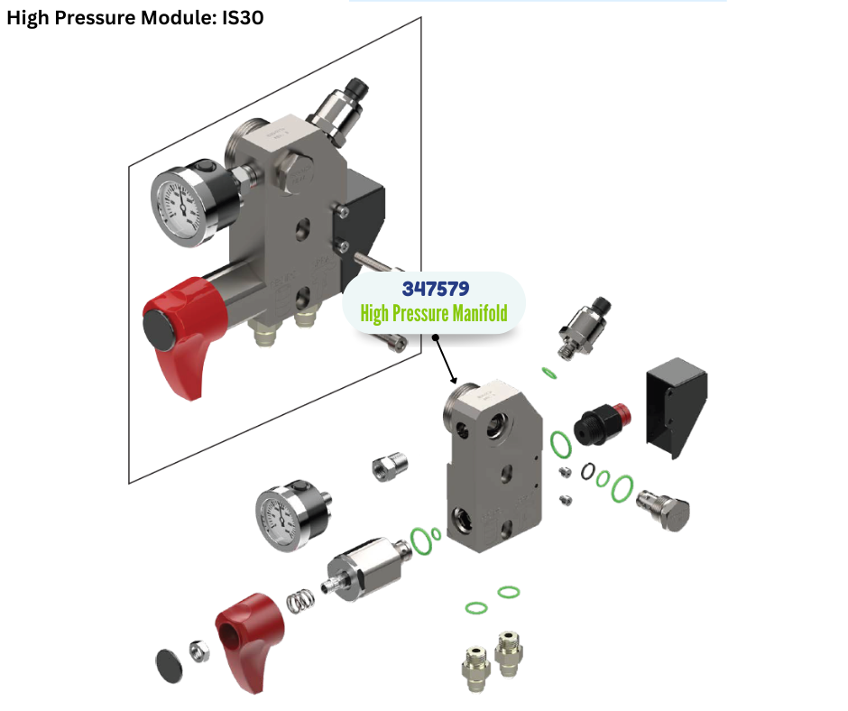 BINKS HIGH PRESSURE MANIFOLD (347579)