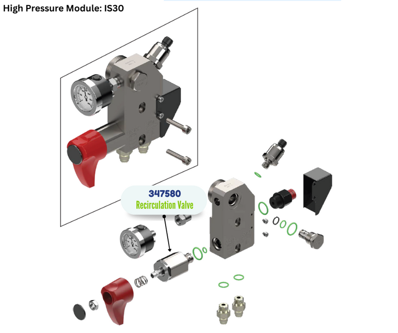 BINKS RECIRCULATION VALVE (347580)