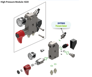 BINKS PRESSURE 05000 PSI SENSOR (347583)