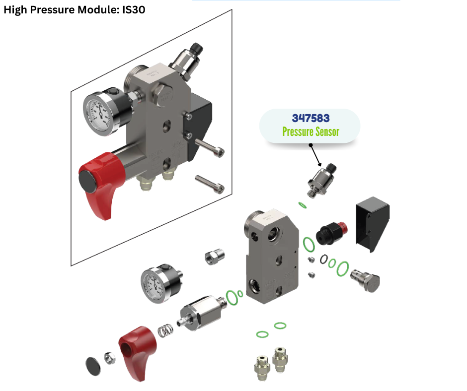 BINKS PRESSURE 05000 PSI SENSOR (347583)