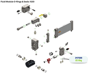BINKS ORING, HOSE & RECIRCULATION JICS (2PK) (347588)