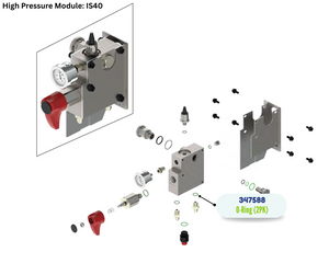 BINKS ORING, HOSE & RECIRCULATION JICS (2PK) (347588)