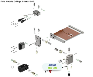BINKS ORING, HOSE & RECIRCULATION JICS (2PK) (347588)