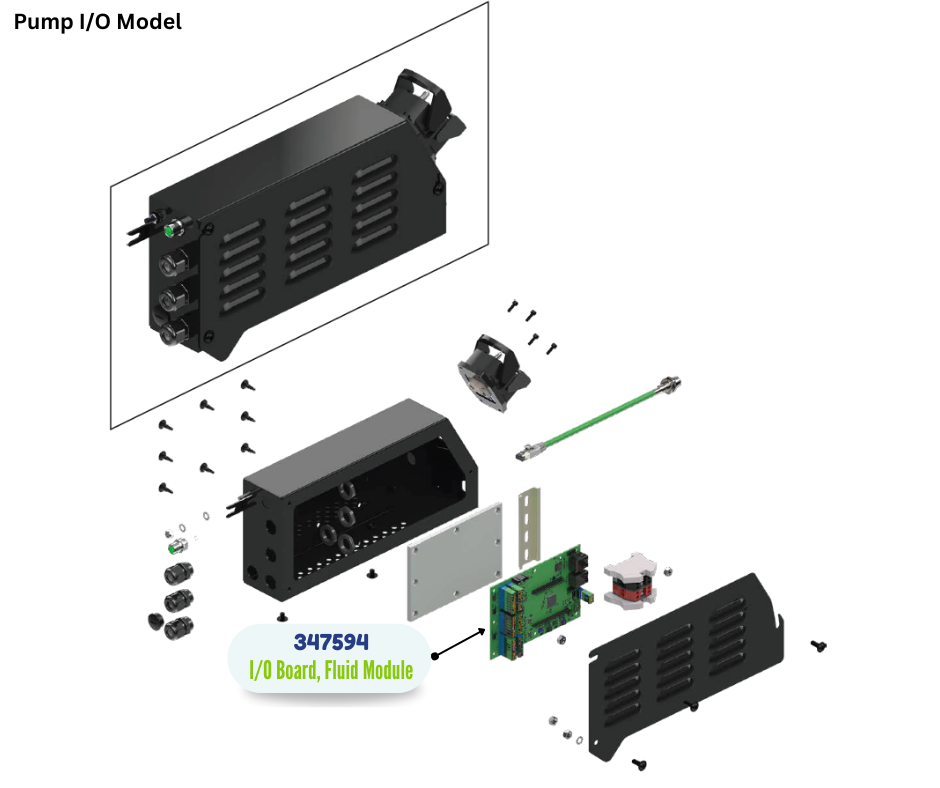 BINKS FLUID MODULE I/O BOARD (347594)