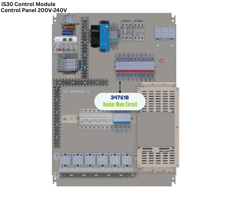 BINKS HEATER MAIN CIRCUIT BREAKER 60A (347618)