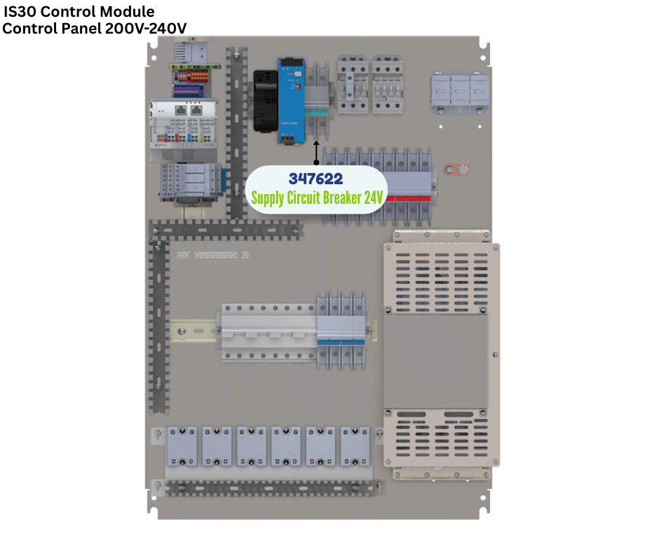 BINKS 24V POWER SUPPLY CIRCUIT BREAKER 6A (347622)