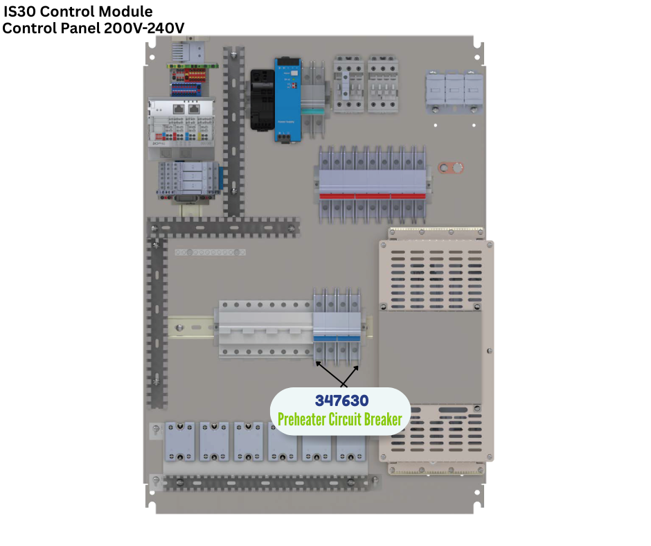 BINKS PREHEATER CIRCUIT BREAKER 30A (347630)
