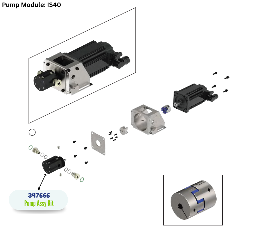 BINKS PUMP ASSEMBLY KIT (347666)