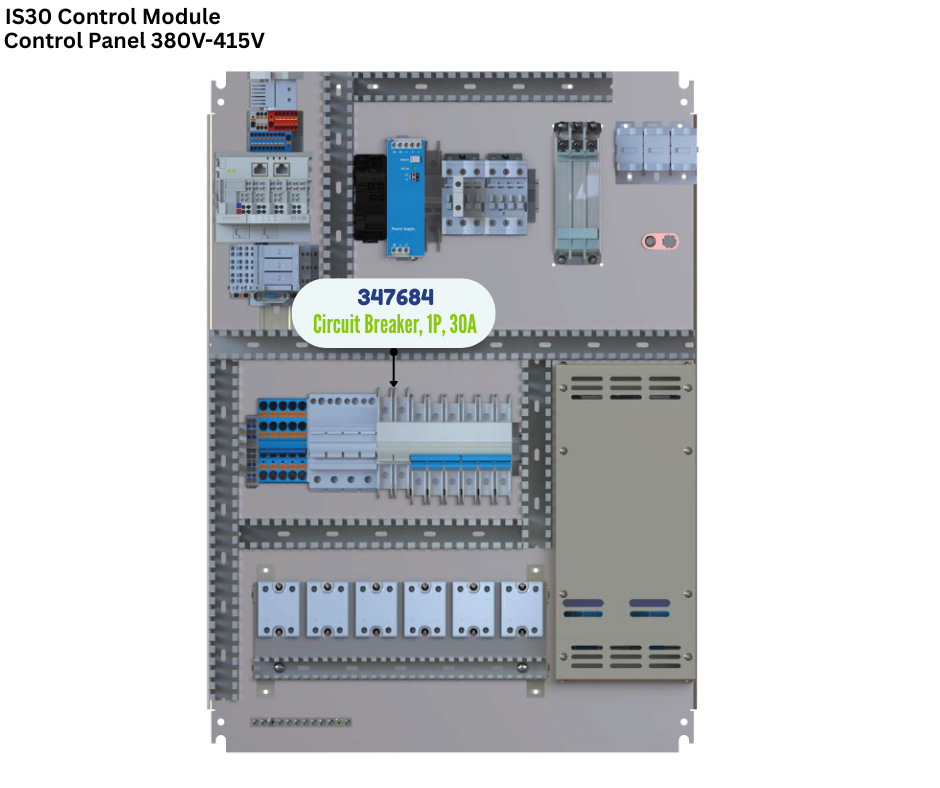 BINKS CIRCUIT BREAKER, 1P, 30A (347684)