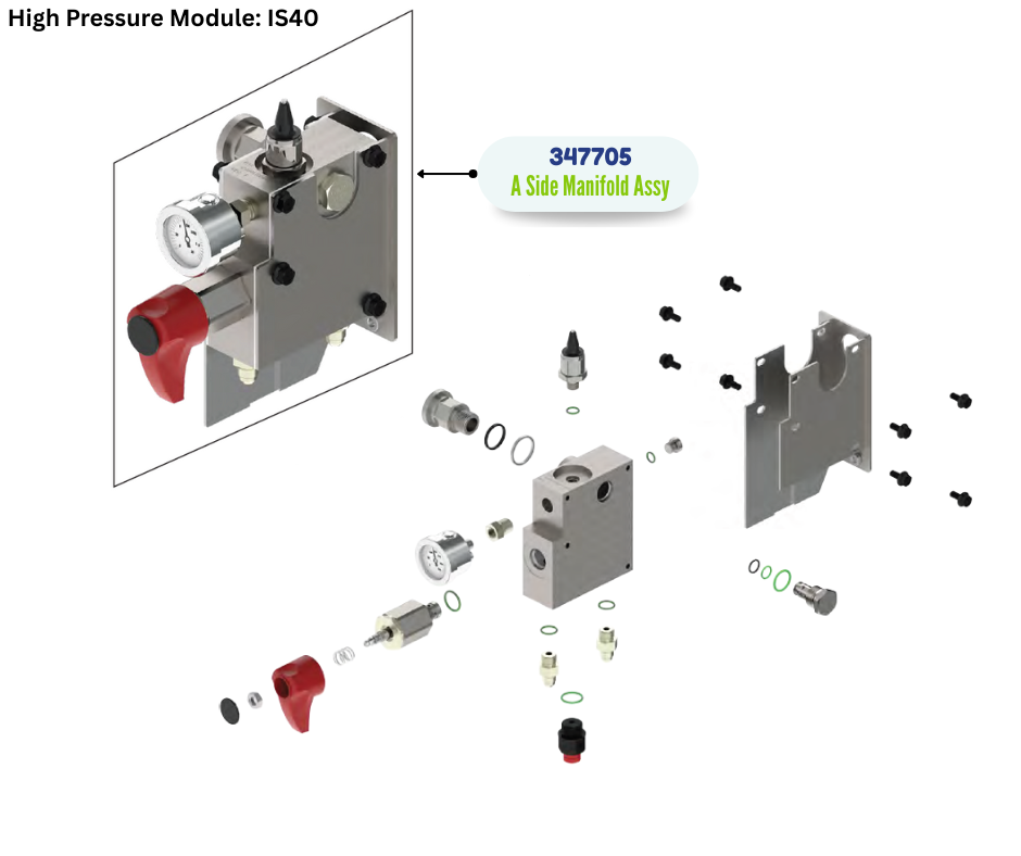 BINKS A SIDE HIGH PRESS MODULE (347705)