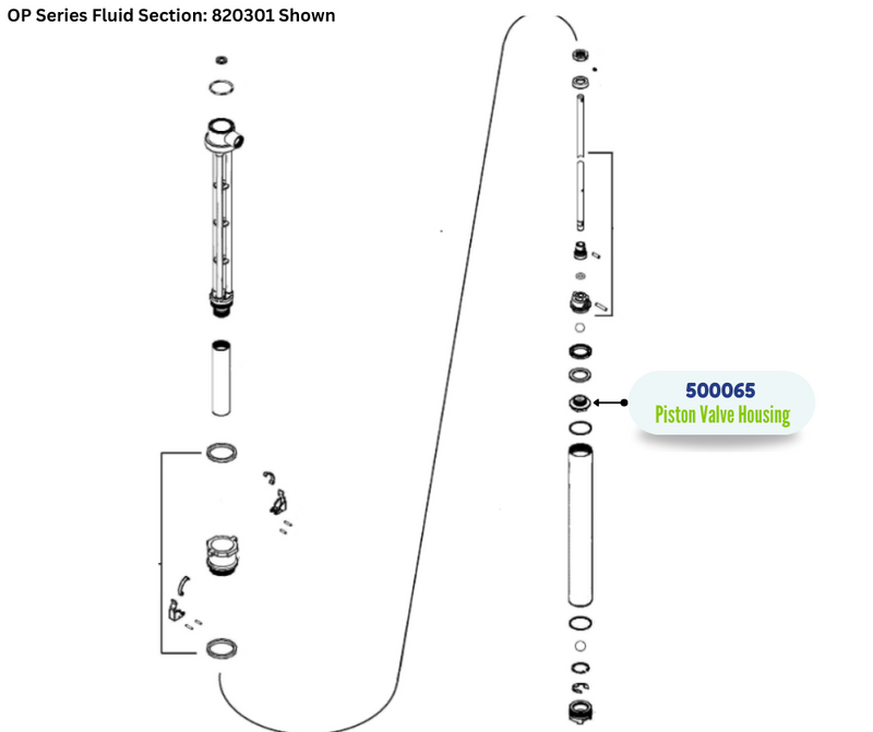 IPM PISTON VALVE HOUSING (500065)