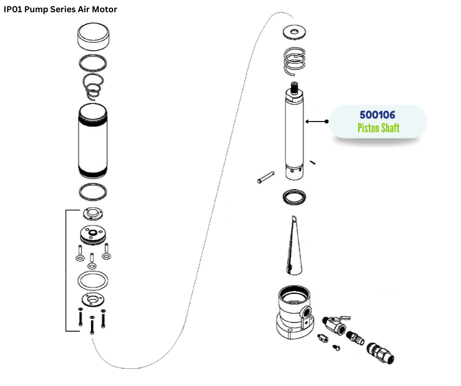IPM PISTON SHAFT (500106)
