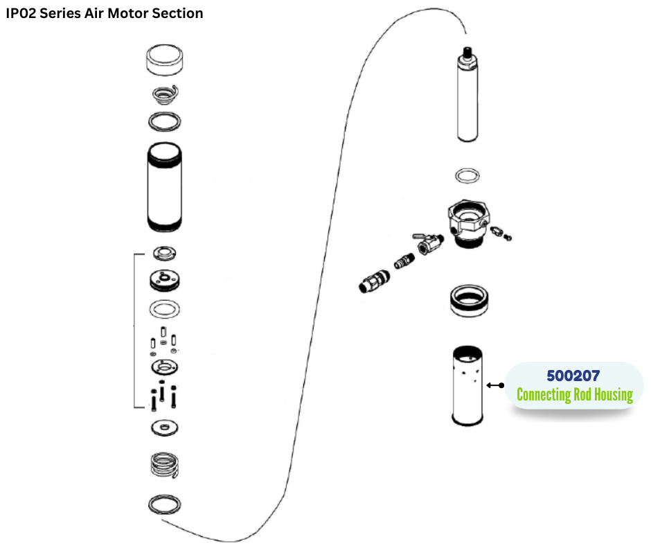 IPM CONNECTING ROD HOUSING (500207)