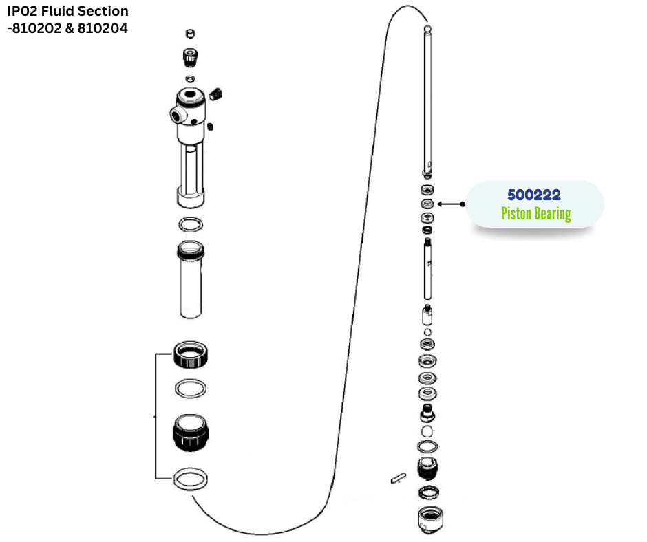 IPM PISTON BEARING PEEK (500222)