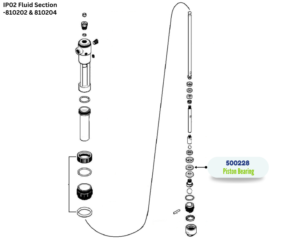 IPM PISTON BEARING PEEK (500228)